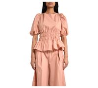 PINKO - Joandra Top - - Blouses & Shirts - Donna - Rosa - XS