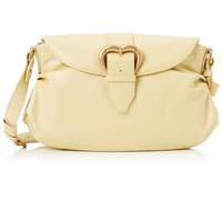 Pinko Jolene Shoulder Classic Vitello Crystal, Borsa Donna, S14M_Fieno-Chocolate Gold, Taglia Unica