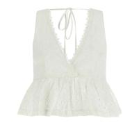 PINKO - Kiersten Cropped Top - - Tops - Donna - Bianco - L