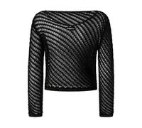 PINKO, ,Knitwear ,Donna ,Nero ,S Faglia Knit