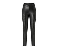PINKO - Leggings elasticizzati effetto pelle - - Trousers - Donna - Nero - M