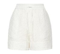 PINKO, ,Shorts ,Donna ,Bianco ,M Liz Shorts Popeline Ricamo