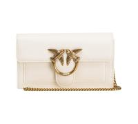PINKO Love One Pochette Pelle 19 cm beige