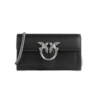 PINKO Love One Pochette Pelle 19 cm grigio