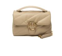 PINKO - Love Bag Puff Classic Maxi Quilt - - Bags - Donna - Beige - ONE SIZE