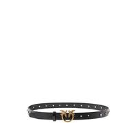 PINKO - Love Berry Cintura in Pelle Invecchiata - - Accessories - Donna - Nero - S