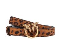 PINKO Love Berry Cintura Pelle 75 cm marrone
