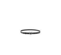 PINKO Love Berry Cintura Pelle 90 cm grigio
