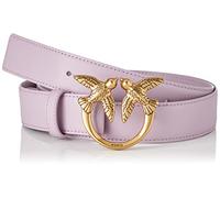 Pinko Love Berry H3 Belt Vitello Set, Cintura Donna, Y13q_iris-antique Gold, M