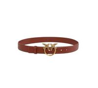Pinko LOVE BERRY H3 BELT VITELLO SET marrone L84 ARABO/ANTIQUE GOLD EXTRA SMALL