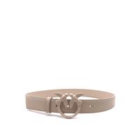 PINKO, ,Accessories ,Donna ,Beige ,M Cintura in pelle dal design unico