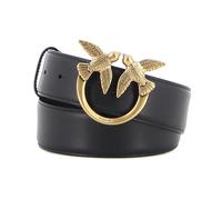 PINKO - Love Birds Belt - - Accessories - Donna - Nero - M
