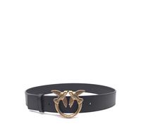 PINKO - Love Birds Cintura Diamond Cut - - Accessories - Donna - Nero - L