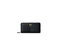 PINKO - Love Birds Portafoglio ZipAround - -Accessories -Donna -Nero -ONE SIZE
