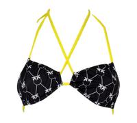 PINKO - Love Birds Triangle Bikini Top - - Swimwear - Donna - Nero - M