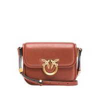 Pinko LOVE BOX BAG FLAP MINI marrone L84Q ARABO ANTIQUE GOLD 19X13X7