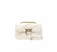 Pinko Love Classic Puff Borsa a spalla avorio, pelle, donna