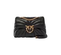 Pinko borsa love classic puff cl nera butterfly quilt - nero, unica..