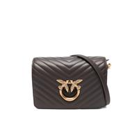 PINKO, ,Bags ,Donna ,Marrone ,ONE SIZE Love Click Mini Borsa a Spalla