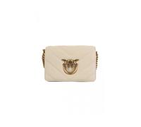 PINKO - Love Click Mini Crossbody Bag - - Bags - Donna - Beige - ONE SIZE