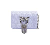 PINKO Love Click Mini Nappa Trapunta Indigo-shiny Nickel Taglia: OS | Outlet | Donna | Blu