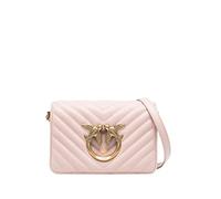 Pinko Love Click Mini Sheep Nappa Ch, LOVE CLICK MINI SHEEP NAPPA CH Donna, O81q_cipria-antique Gold, Taglia unica