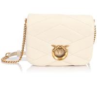 PINKO Love Click Borsa a tracolla Pelle 17 cm white (TAS003411)