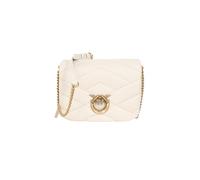 PINKO Love Click Borsa a tracolla Pelle 17 cm white (TAS003411)