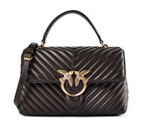 PINKO Love Lady Borsetta Vera Pelle 26 cm grigio