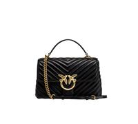 PINKO BORSA BIG LADY LOVE PUFF CHEVRON donna nero 100042A0GK TU