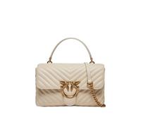 Pinko Love Lady Puff Classic Borsa a mano avorio, pelle, donna