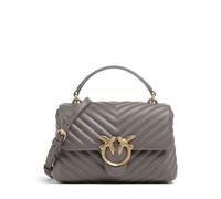 Pinko Love Lady Puff Mini Borsa a mano grigio, pelle, donna