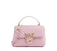 Pinko Love Lady Puff Mini Borsa a mano rosa, pelle di pecora, donna
