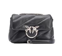 Pinko Love Puff Mini Borsa a spalla nero, pelle di pecora, donna