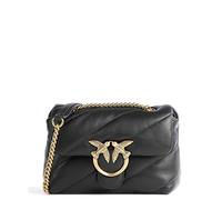 Pinko Love Mini Puff Maxi Quilt 8 CL, Borsa Donna, Z99Q_Nero-Antique Gold, U