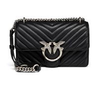 PINKO Love One Borsa a tracolla Pelle 21 cm grigio