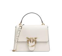 Pinko Love One Top Handle Classic LI, Borsa Donna, Z14Q_Bianco Seta-Antique Gold, U