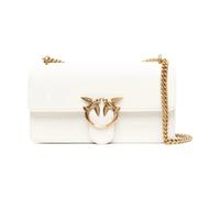 Pinko Love One Classic Borsa a spalla avorio, pelle, donna
