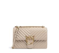 PINKO Love One Borsa a tracolla Pelle 26.5 cm beige