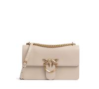 PINKO Love One Borsa a tracolla Pelle 27 cm beige-grigio fumo-antique gold (TAS022861)