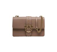 Pinko Love One Classic Cl Vitello Se, Borsa Donna, D01q_biscotto Zenzero-antique Gold, Taglia unica