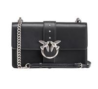 Pinko Love One Classic Cl Vitello Se, Borsa Donna, Z99o_nero-old Silver, Taglia unica
