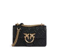 PINKO Love One Borsa a tracolla Pelle 21 cm nero-antique gold (TAS023746)
