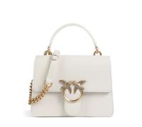 Pinko Love One Mini Light Borsa a mano avorio, pelle, donna