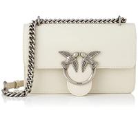 Pinko Love One Mini Borsa a spalla avorio, pelle, donna