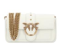 PINKO Love One One Borsa a tracolla Vera Pelle 19.5 cm beige