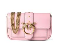 PINKO Love One One Borsa a tracolla Vera Pelle 19.5 cm rosa