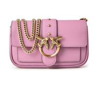 PINKO Love One One Borsa a tracolla Vera Pelle 19.5 cm viola