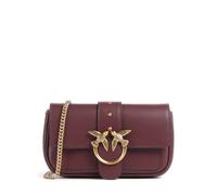 Pinko Love One Pocket Portafoglio rosso, pelle granulata, donna