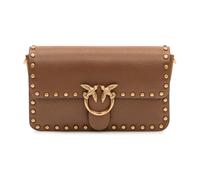 PINKO - Love One Slouchy Baby Shoulder Bag - - Bags - Donna - Marrone - ONE SIZE